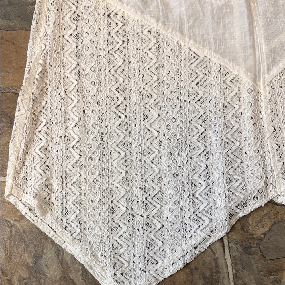 New Directions bright white Asymmetrical Skirt - Picture 2 of 4